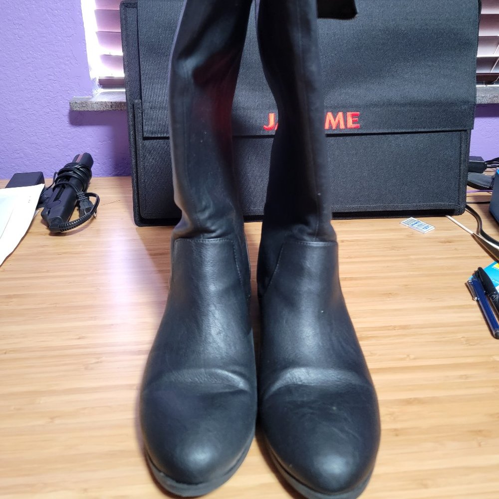 Lower East Side Women's Black Women's Tasha Tall Boot 12 Wide